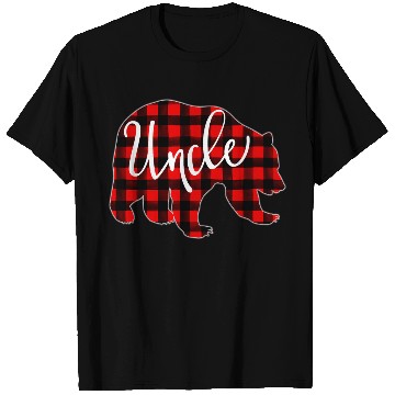 Discover Red Plaid Uncle Bear Family Eve Buffalo T Shirts