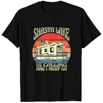 Discover Shasta Lake Is Calling California Vacation T Shirts