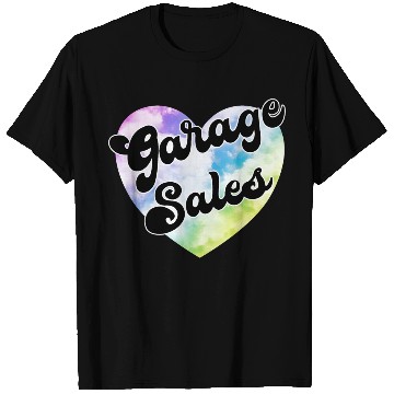 Discover Garage Sales pastel cloud heart T Shirts