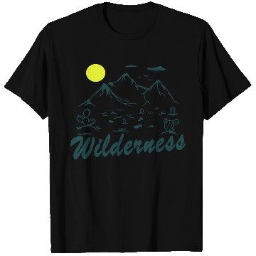 Discover Wilderness Hiking Nature Lover T Shirts