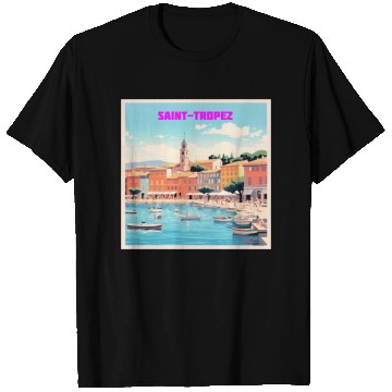 Discover "Pastel Paradise" Saint-Tropez T Shirts