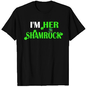 Discover I'M Her Shamrock I'M His Lucky Charm St Patric T Shirts