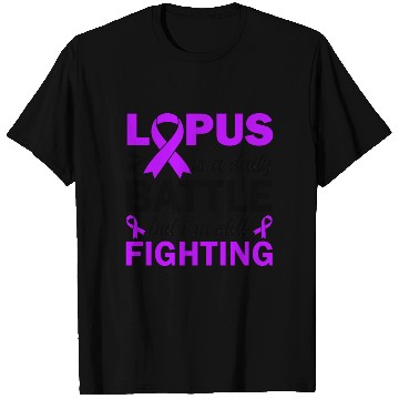 Discover Lupus Is A Daily Battle But I'm Still Fighting T Shirts