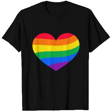Discover lgbt Gay Pride Rainbow Heart T Shirts