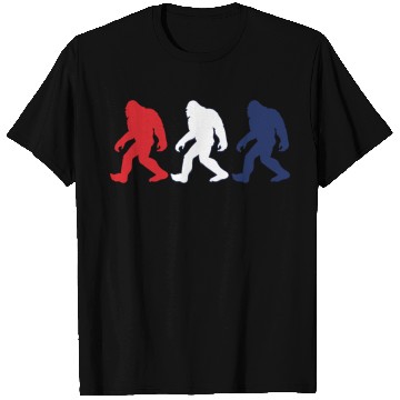 Discover Mysterious Bigfoot Sasquatch Silhouette Design T Shirts