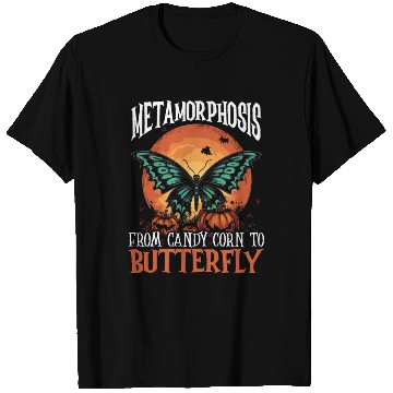 Discover Butterfly Halloween Trick Or Treat Insect Lover T Shirts