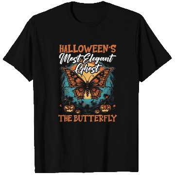 Discover Butterfly Halloween Trick Or Treat Insect Lover T Shirts