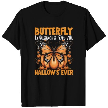Discover Butterfly Halloween Trick Or Treat Insect Lover T Shirts