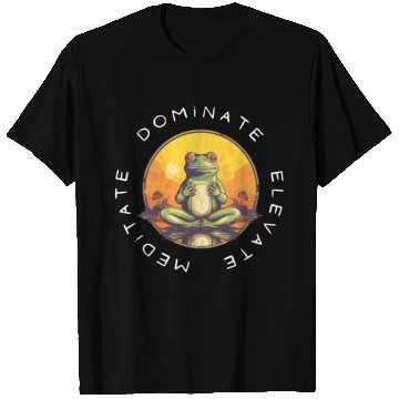 Discover Yoga Meditation Meditate and Elevate T Shirts