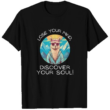 Discover Yoga Meditation Lose Your Mind Alpaca T Shirts
