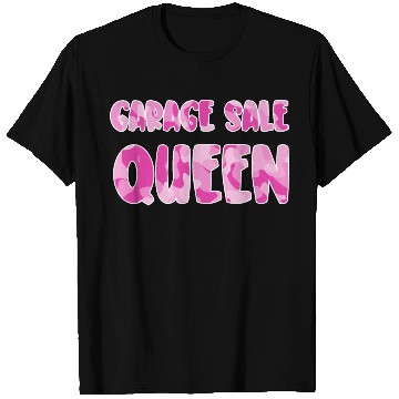 Discover Garage Sale Queen pink camo T Shirts