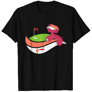 Discover Summer Golf Balloon Dog T Shirts