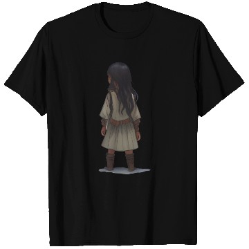 Discover Little Girl Walking Away or... T Shirts