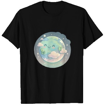 Discover Earth Happy Lovers Space Science Planet T Shirts