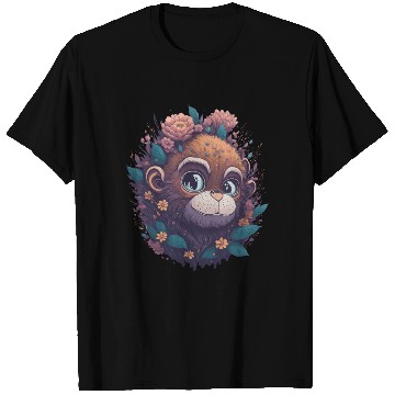 Discover Monkey lovers gift - monkey painting T Shirts