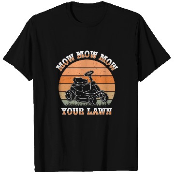 Discover Lawn Mowing Lawn Mower Gardener Gardening T Shirts