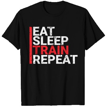 Discover Eat Sleep Train Repeat T Shirts