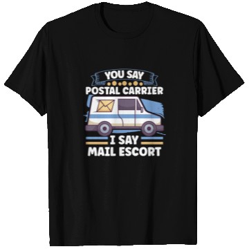 Discover Postal Worker Mail Lady Mail Carrier Postal T Shirts