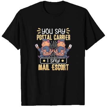 Discover Postal Worker Mail Lady Mail Carrier Postal T Shirts