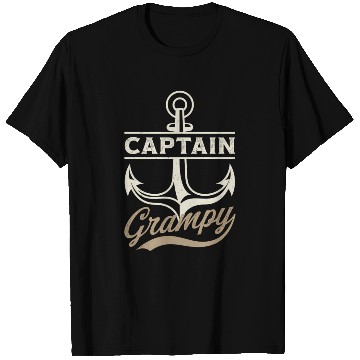 Discover Boating Cruise Vacation Captain Grampy T Shirts