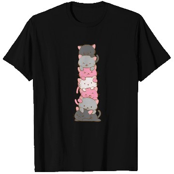 Discover Demigirl Pride Kawaii Cat T Shirts