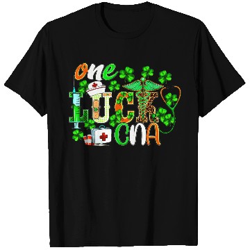 Discover St Patrick'S Day One Lucky Cna Leopard T Shirts