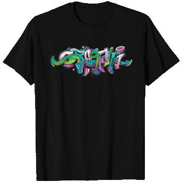 Discover Graffiti Street Graffiti Tag Urban Graffitis Rap T Shirts