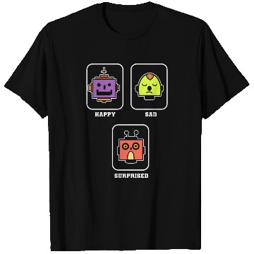 Discover Happy Sad Surprise Robotics Engineer Gift T Shirts
