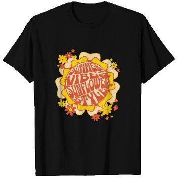 Discover SUMMER VIBES SUNFLOWER STYLE T Shirts