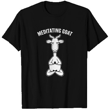 Discover Meditating Goat Meditation Coach T Shirts