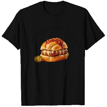 Discover Hotdog bun with churros T Shirts design