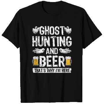 Discover Ghost Hunting Paranormal Researcher Ghost T Shirts
