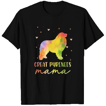 Discover Great Pyrenees Mom Colorful Great Pyrenees Gifts T Shirts