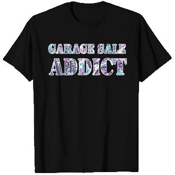 Discover Garage Sale Addict paisley T Shirts