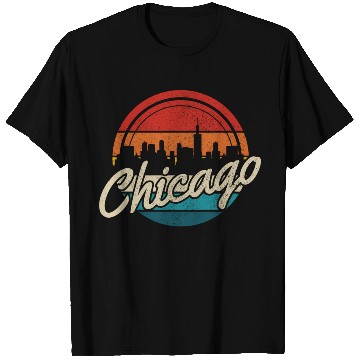 Discover Chicago Skyline Illinois Pride T Shirts