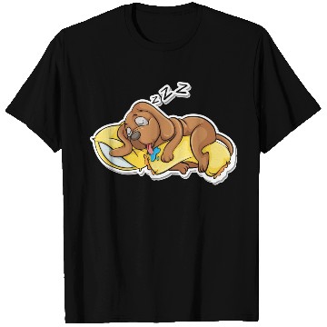 Discover Cute Dog Sleeping T Shirts