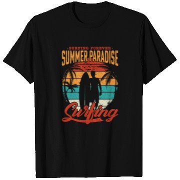 Discover surfing T Shirts - summer paradise