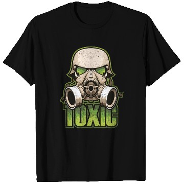 Discover Toxic Green Military And Safety Gas T Shirts