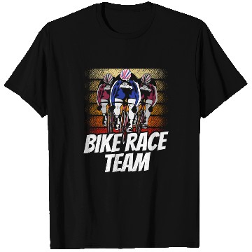 Discover Bike Race Team Racing Cycling Bicycle Racer T Shirts