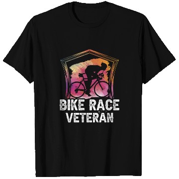 Discover Bike Race Veteran Racer Bicycle Racing Cycling T Shirts
