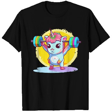 Discover Unicorn Weighlifting T Shirts