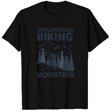 Discover Hiking Mountains Alps Hike Hikers T Shirts