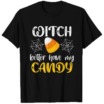 Discover Halloween Witch Funny Candy Corn Trick Or Treat T Shirts