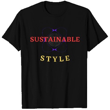 Discover Red Blue Yellow Sustainable Style T Shirts