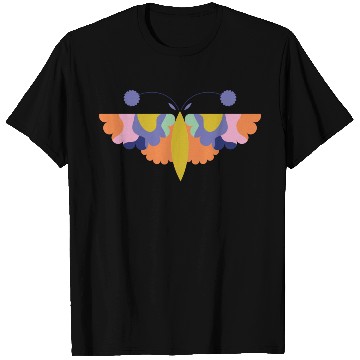 Discover Colorful Happy Butterfly For Nature Lovers T Shirts