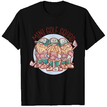 Discover Mini Golf Gnomes T Shirts