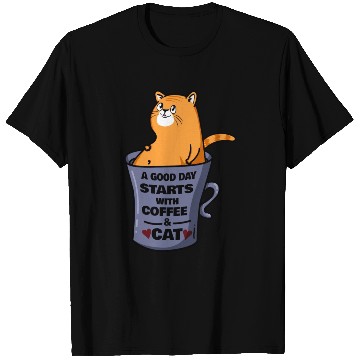 Discover Orange Cat Coffee Mug Cat Lover Gift T Shirts