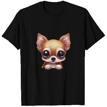 Discover Charming Chihuahua Portrait T Shirts