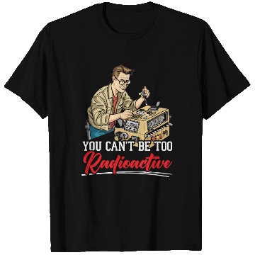 Discover Ham Radio Operator Morse Code Radioactivity T Shirts