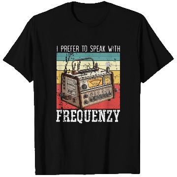 Discover Ham Radio Operator Morse Code Radioactivity T Shirts